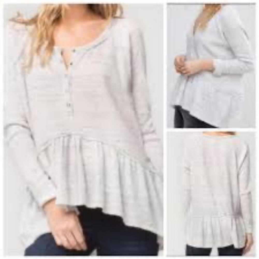 Free people we the‎ free small waffle knit top